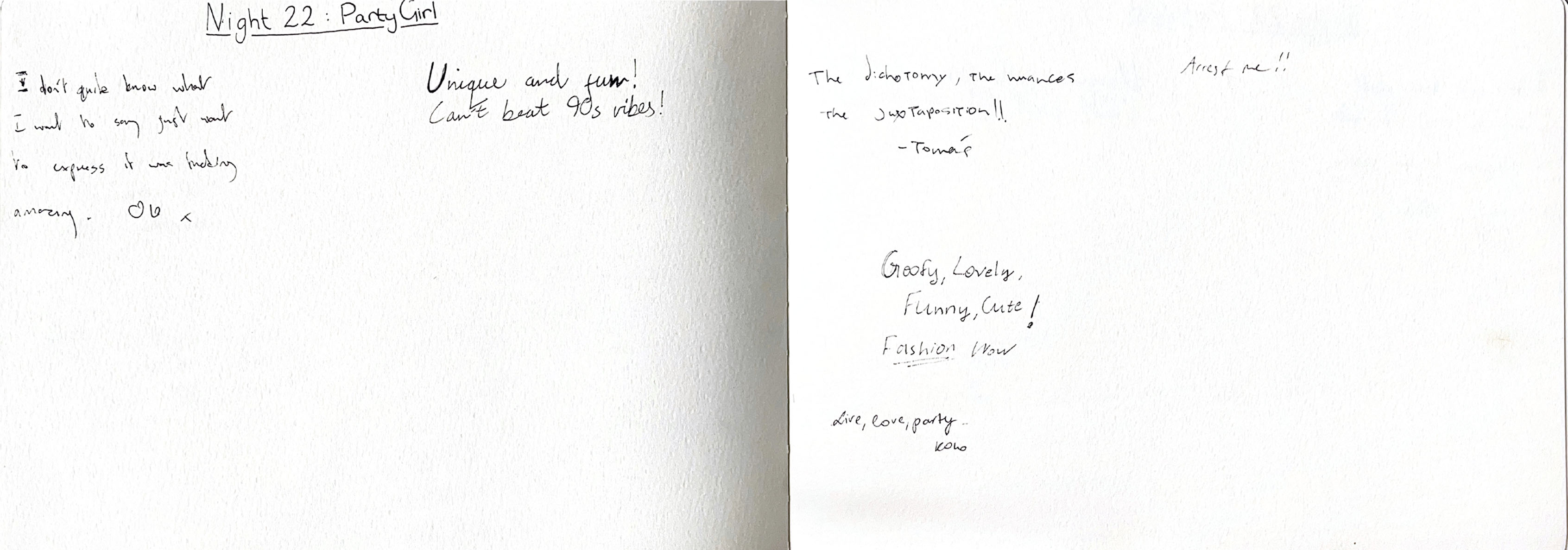 Guest Book Page 15