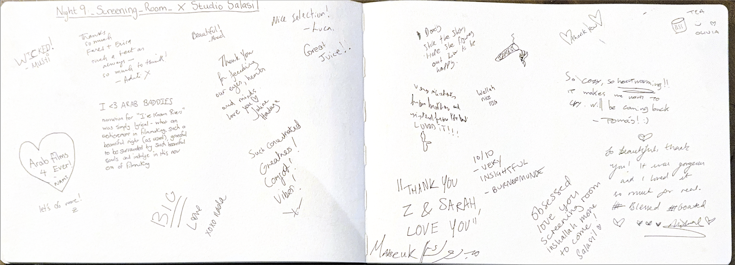 Guest Book Page 2