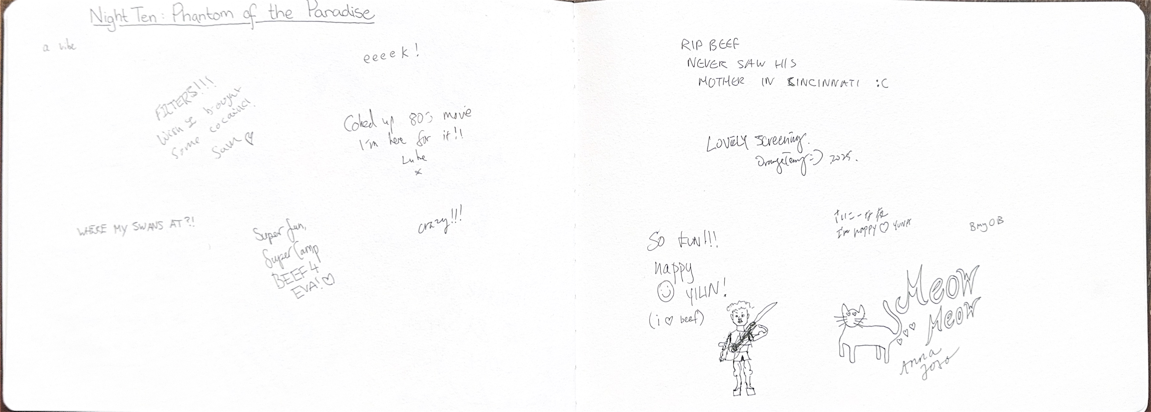 Guest Book Page 3